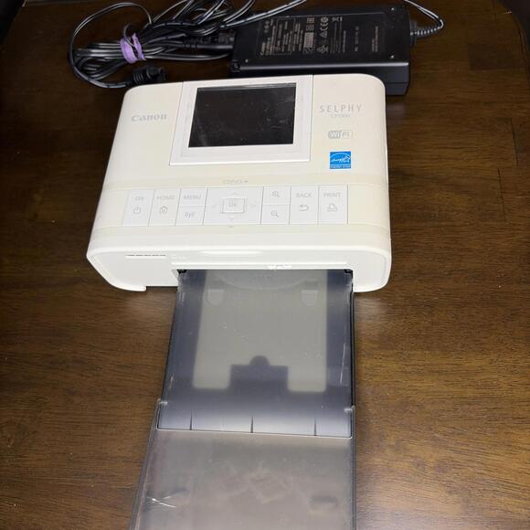 Canon SELPHY CP1300 Compact Photo Printer - White Postcard Size Print Not Tested - Picture 2 of 9